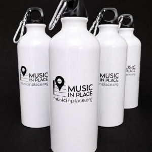 Music In Place Water Bottle